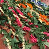 Maile with Jasmine and Pikake Lei (60 inch)-Artificial