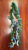 Maile with Jasmine and Pikake Lei (60 inch)-Artificial