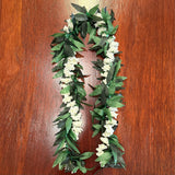 Maile with Rose Lei (60 inch)- Artificial