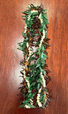 Maile with Spider Lily Pikake Lei 60''-Artificial