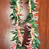 Maile with Spider Lily Pikake Lei 60''-Artificial