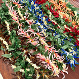 Maile with Spider Lily Pikake Lei 60''-Artificial