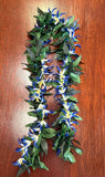 Maile Spider Lily Lei 60''-Artificial