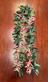 Maile Spider Lily Lei 60''-Artificial