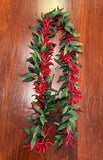 Maile Spider Lily Lei 60''-Artificial
